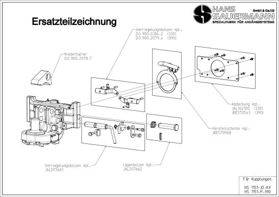 Sauermann Verstellscheibe inkl. Griff JAL212086