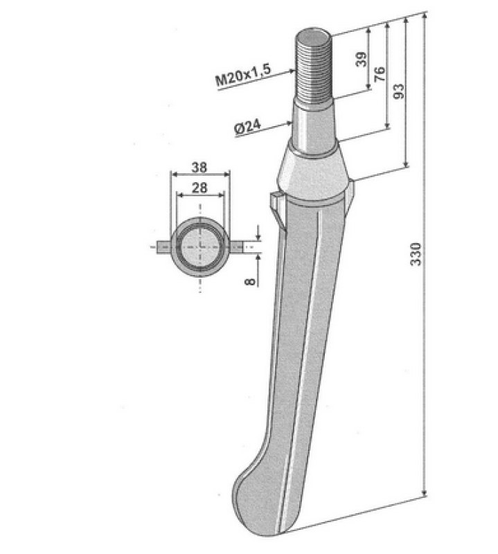 Kreiseleggezinke für Lely