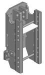 Anhängebock für Case/Deutz